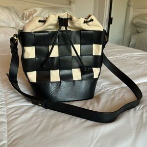 J Crew Basket Bucket Bag